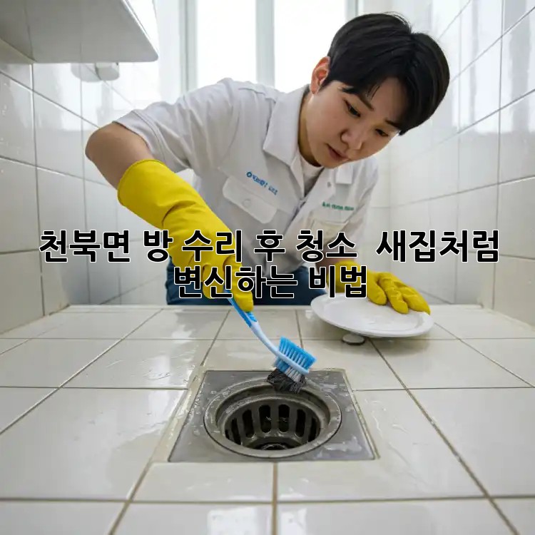 천북면 방 수리 후 청소 ✨ 새집처럼 변신하는 비법!