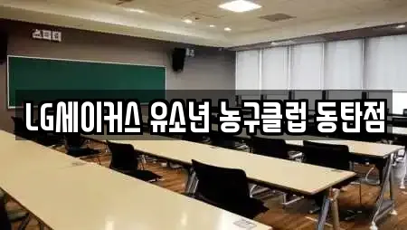 LG세이커스 유소년 농구클럽 동탄점