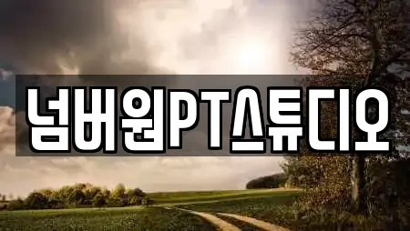 넘버원PT스튜디오