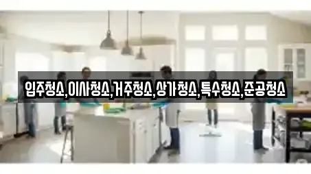 입주청소,이사청소,거주청소,상가청소,특수청소,준공청소