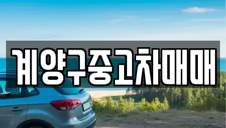 계양구중고차매매