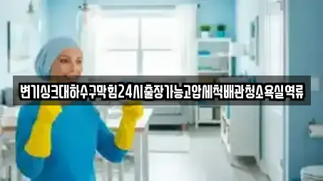 변기싱크대하수구막힘24시출장가능고압세척배관청소욕실역류
