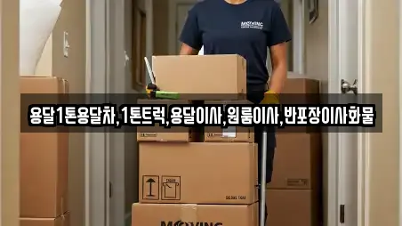 용달1톤용달차,1톤트럭,용달이사,원룸이사,반포장이사화물