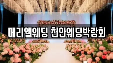 메리엘웨딩 천안웨딩박람회