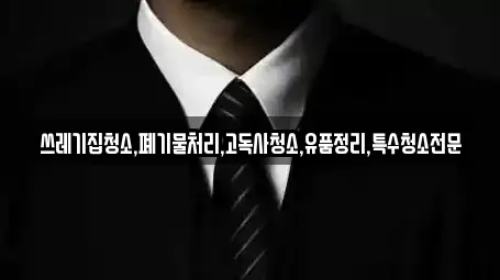 쓰레기집청소,폐기물처리,고독사청소,유품정리,특수청소전문