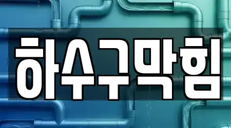 하수구막힘