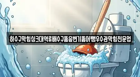 배수구 뚫음 선택 가능한 2곳 경상남도 북면