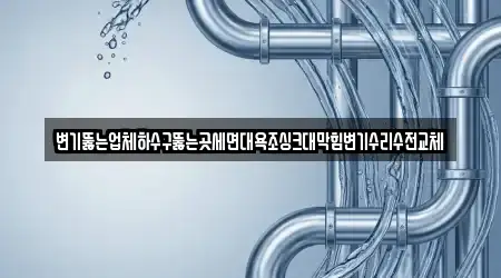 변기뚫는업체하수구뚫는곳세면대욕조싱크대막힘변기수리수전교체