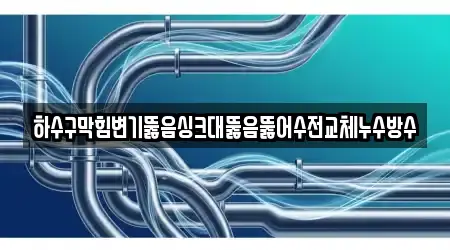 하수구막힘변기뚫음싱크대뚫음뚫어수전교체누수방수