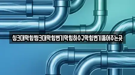 싱크대막힘씽크대막힘변기막힘하수구막힘변기뚫어주는곳