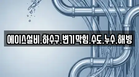 에이스설비.하수구.변기막힘.수도.누수.해빙