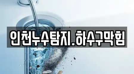 인천누수탐지.하수구막힘