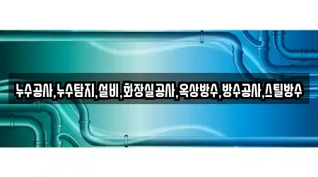 누수공사,누수탐지,설비,화장실공사,옥상방수,방수공사,스틸방수