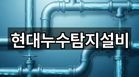 현대누수탐지설비