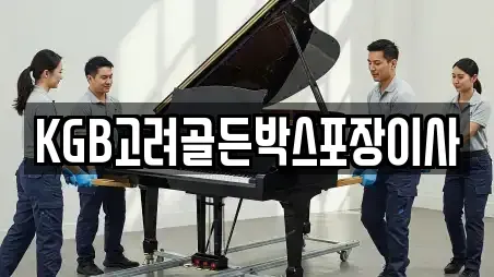 KGB고려골든박스포장이사