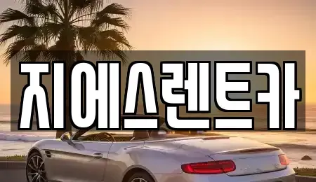 강원 원주시 호저면 장기렌트카 전문 지에스렌트카