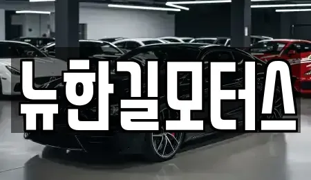 경기 가평군 중고차매매 전문 뉴한길모터스