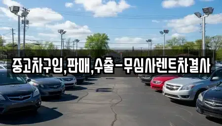 경기 가평군 중고차매매 전문 중고차구입,판매,수출-무심사렌트차결사