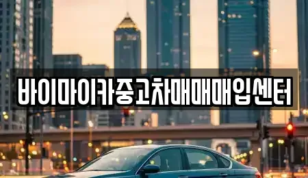 경기 고양시 덕양구 내곡동 중고차매입 전문 바이마이카중고차매매매입센터