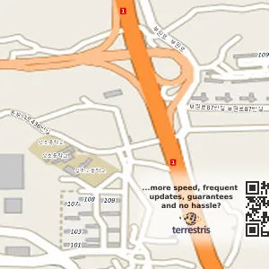 경기 오산시 청호동 렌트카 월렌트카 위치