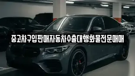 경기도 양주시 삼숭동 중고차 전문 중고차구입판매자동차수출대행화물전문매매