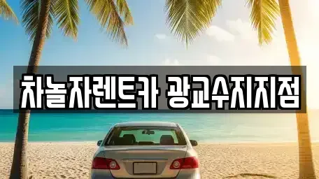 경기도 용인시 기흥구 보정동 단기렌트카 전문 차놀자렌트카 광교수지지점
