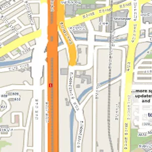 경기도 용인시 기흥구 보정동 렌트카 반디렌터카 용인죽전점 위치