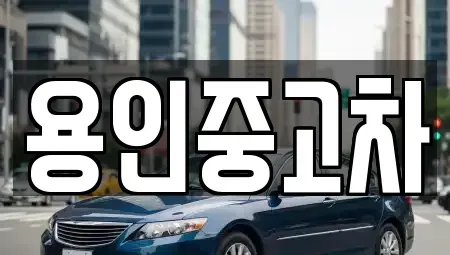 경기도 용인시 기흥구 보정동 중고차 전문 용인중고차