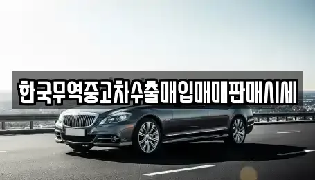 경남 합천군 율곡면 중고차 전문 한국무역중고차수출매입매매판매시세