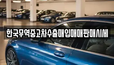 경북 경주시 용강동 중고차매입 전문 한국무역중고차수출매입매매판매시세