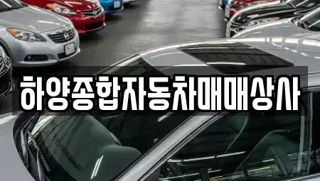 경북 영천시 청통면 중고차 전문 하양종합자동차매매상사