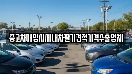 경상남도 창녕군 고암면 중고차매입 전문 중고차매입시세내차팔기견적가격수출업체