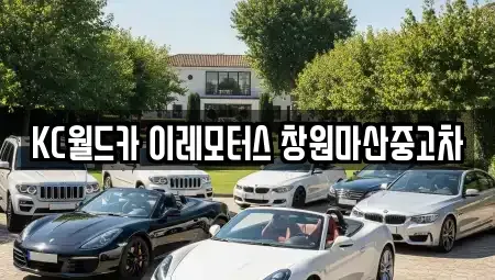 경상남도 창원시 마산회원구 양덕동 중고차 전문 KC월드카 이레모터스 창원마산중고차