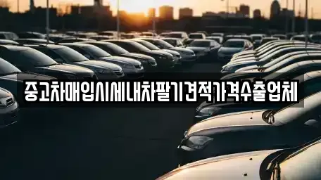 경상남도 창원시 마산회원구 양덕동 중고차매입 전문 중고차매입시세내차팔기견적가격수출업체