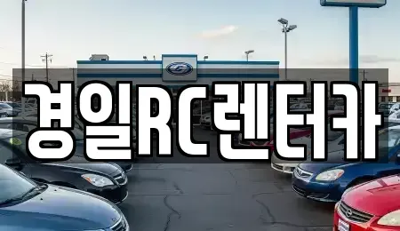 경상북도 영천시 오수동 렌트카 전문 경일RC렌터카