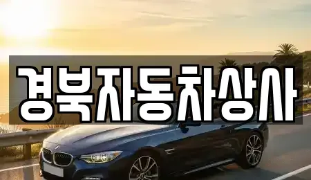 대구광역시 서구 원대동1가 중고차 전문 경북자동차상사