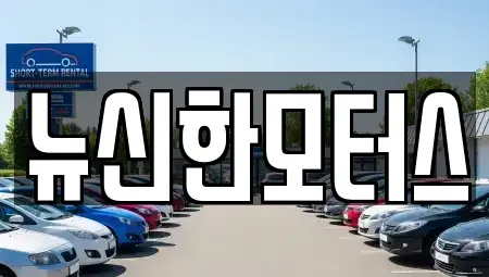 대전광역시 대덕구 송촌동 중고차 전문 뉴신한모터스