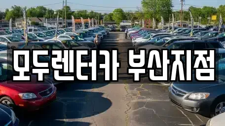 부산광역시 금정구 남산동 렌트카 전문 모두렌터카 부산지점