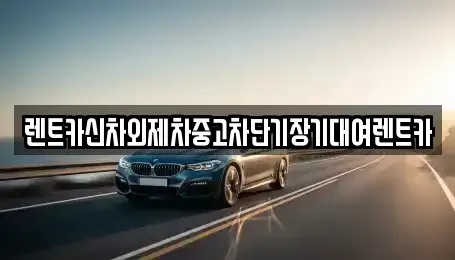 서울 서대문구 현저동 장기렌트카 전문 렌트카신차외제차중고차단기장기대여렌트카