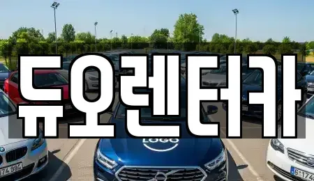 서울 성동구 성수동1가 렌트카 전문 듀오렌터카