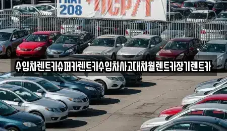 서울 성동구 성수동1가 장기렌트카 전문 수입차렌트카슈퍼카렌트카수입차사고대차월렌트카장기렌트카
