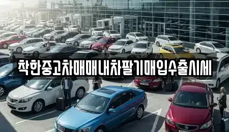 서울 영등포구 영등포동4가 중고차매매 전문 착한중고차매매내차팔기매입수출시세