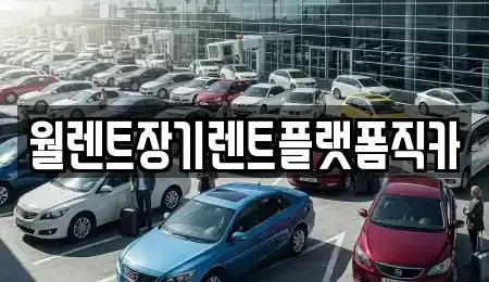 서울 중구 장충동1가 장기렌트카 전문 월렌트장기렌트플랫폼직카