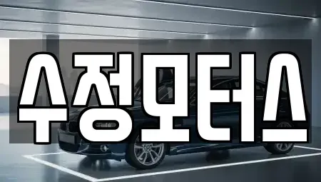 세종특별자치시 아름동 중고차 전문 수정모터스