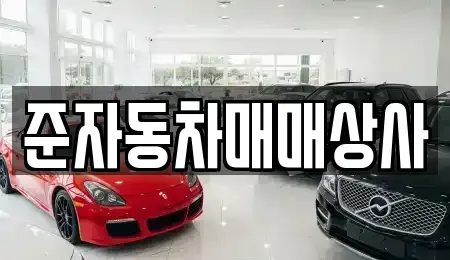 전라남도 여수시 여천동 중고차매매 전문 준자동차매매상사