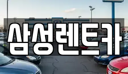 충북 청주시 서원구 미평동 렌트카 전문 삼성렌트카