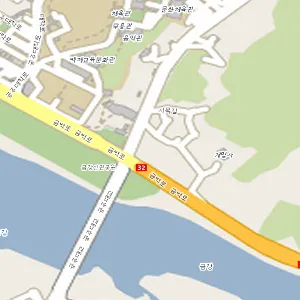 충청남도 공주시 월미동 렌트카 대민렌트카 위치