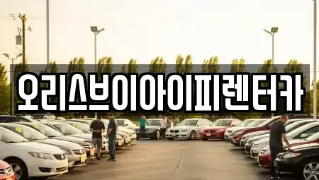 충청남도 공주시 월미동 렌트카 전문 오리스브이아이피렌터카