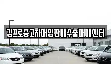 충청남도 공주시 중학동 중고차매입 전문 김프로중고차매입판매수출매매센터