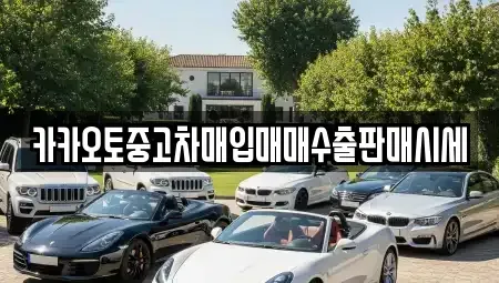 충청남도 공주시 중학동 중고차매입 전문 카카오토중고차매입매매수출판매시세